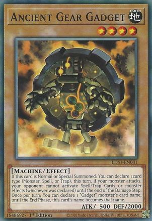 Ancient Gear Gadget (LDS1-EN081) - Legendary Duelists: Season 1 1st Edition Legendary Duelists: Season 1 Yugioh Single  Squirtle Squad Card Shop.