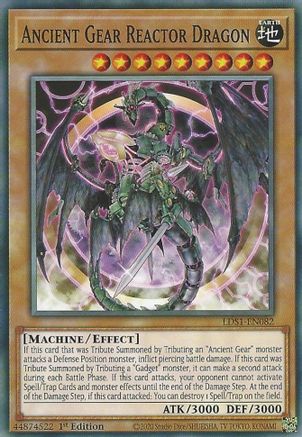 Ancient Gear Reactor Dragon (LDS1-EN082) - Legendary Duelists: Season 1 1st Edition Legendary Duelists: Season 1 Yugioh Single  Squirtle Squad Card Shop.