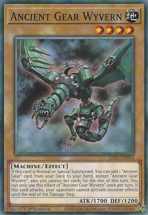 Ancient Gear Wyvern (LDS1-EN084) - Legendary Duelists: Season 1 1st Edition Legendary Duelists: Season 1 Yugioh Single  Squirtle Squad Card Shop.