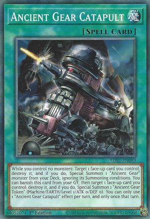 Ancient Gear Catapult (LDS1-EN089) - Legendary Duelists: Season 1 1st Edition Legendary Duelists: Season 1 Yugioh Single  Squirtle Squad Card Shop.