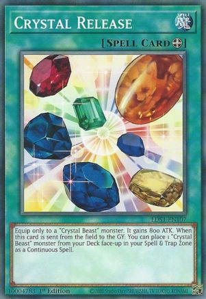 Crystal Release (LDS1-EN107) - Legendary Duelists: Season 1 1st Edition Legendary Duelists: Season 1 Yugioh Single  Squirtle Squad Card Shop.