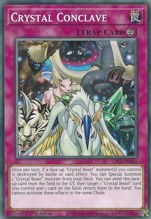 Crystal Conclave (LDS1-EN116) - Legendary Duelists: Season 1 1st Edition Legendary Duelists: Season 1 Yugioh Single  Squirtle Squad Card Shop.