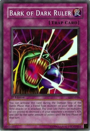 Bark of Dark Ruler (LOD-010) - Legacy of Darkness Unlimited Legacy of Darkness Yugioh Single  Squirtle Squad Card Shop.