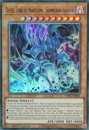 Raviel, Lord of Phantasms - Shimmering Scraper (SDSA-EN001) - Structure Deck: Sacred Beasts 1st Edition Structure Deck: Sacred Beasts Yugioh Single  Squirtle Squad Card Shop.