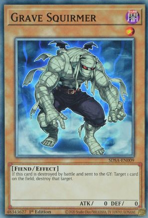 Grave Squirmer (SDSA-EN009) - Structure Deck: Sacred Beasts 1st Edition Structure Deck: Sacred Beasts Yugioh Single  Squirtle Squad Card Shop.