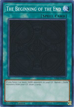 The Beginning of the End (SDSA-EN028) - Structure Deck: Sacred Beasts 1st Edition Structure Deck: Sacred Beasts Yugioh Single  Squirtle Squad Card Shop.