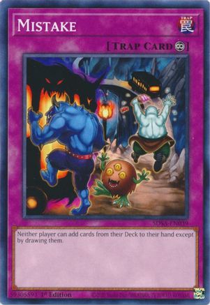 Mistake (SDSA-EN039) - Structure Deck: Sacred Beasts 1st Edition Structure Deck: Sacred Beasts Yugioh Single  Squirtle Squad Card Shop.