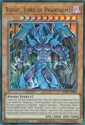Raviel, Lord of Phantasms (SDSA-EN044) - Structure Deck: Sacred Beasts 1st Edition Structure Deck: Sacred Beasts Yugioh Single  Squirtle Squad Card Shop.