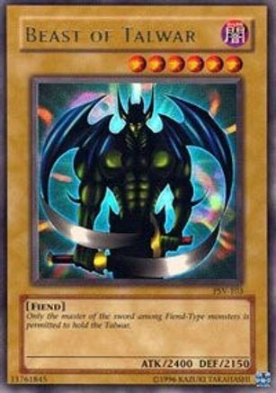Beast of Talwar (PSV-103) - Pharaoh's Servant 1st Edition Pharaoh's Servant Yugioh Single  Squirtle Squad Card Shop.