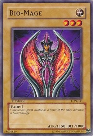 Bio-Mage (LON-043) - Labyrinth of Nightmare 1st Edition Labyrinth of Nightmare Yugioh Single  Squirtle Squad Card Shop.