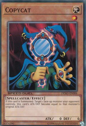 Copycat (DEM5-EN006) - Speed Duel Demo Deck Unlimited Speed Duel Demo Deck Yugioh Single  Squirtle Squad Card Shop.