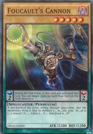 Foucault's Cannon (DEM3-EN004) - Demo Deck 2016 Unlimited Demo Deck 2016 Yugioh Single  Squirtle Squad Card Shop.