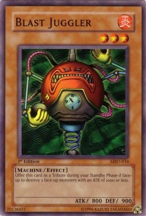 Blast Juggler (MRD-034) - Metal Raiders Unlimited Metal Raiders Yugioh Single  Squirtle Squad Card Shop.