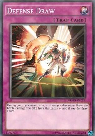 Defense Draw (DEM3-EN019) - Demo Deck 2016 Unlimited Demo Deck 2016 Yugioh Single  Squirtle Squad Card Shop.