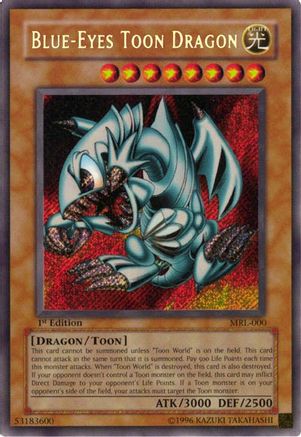 Blue-Eyes Toon Dragon (MRL-000) - Magic Ruler Unlimited Magic Ruler Yugioh Single  Squirtle Squad Card Shop.