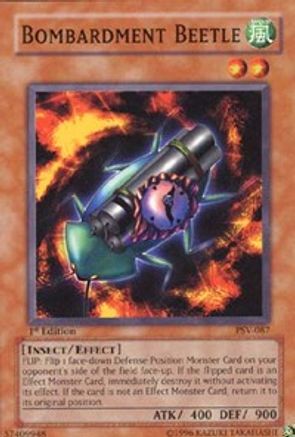 Bombardment Beetle (PSV-087) - Pharaoh's Servant Unlimited Pharaoh's Servant Yugioh Single  Squirtle Squad Card Shop.