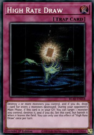 High Rate Draw (BLAR-EN018) - Battles of Legend: Armageddon 1st Edition Battles of Legend: Armageddon Yugioh Single  Squirtle Squad Card Shop.