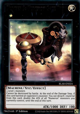 Number 3: Numeron Gate Trini (BLAR-EN024) - Battles of Legend: Armageddon 1st Edition Battles of Legend: Armageddon Yugioh Single  Squirtle Squad Card Shop.