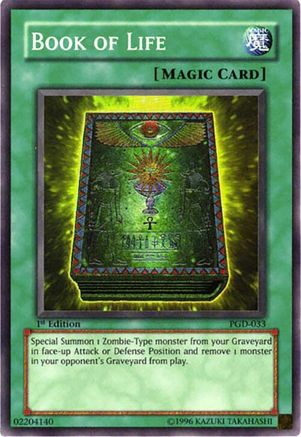 Book of Life (PGD-033) - Pharaonic Guardian 1st Edition Pharaonic Guardian Yugioh Single  Squirtle Squad Card Shop.