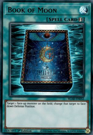 Book of Moon (BLAR-EN052) - Battles of Legend: Armageddon 1st Edition Battles of Legend: Armageddon Yugioh Single  Squirtle Squad Card Shop.
