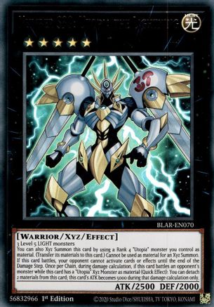 Number S39: Utopia the Lightning (BLAR-EN070) - Battles of Legend: Armageddon 1st Edition Battles of Legend: Armageddon Yugioh Single  Squirtle Squad Card Shop.