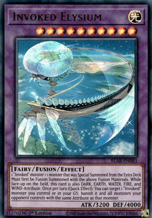 Invoked Elysium (BLAR-EN083) - Battles of Legend: Armageddon 1st Edition Battles of Legend: Armageddon Yugioh Single  Squirtle Squad Card Shop.