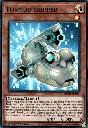 Formud Skipper (BLAR-EN087) - Battles of Legend: Armageddon 1st Edition Battles of Legend: Armageddon Yugioh Single  Squirtle Squad Card Shop.