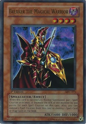 Breaker the Magical Warrior (MFC-071) - Magician's Force Unlimited Magician's Force Yugioh Single  Squirtle Squad Card Shop.