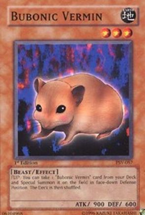 Bubonic Vermin (PSV-057) - Pharaoh's Servant 1st Edition Pharaoh's Servant Yugioh Single  Squirtle Squad Card Shop.