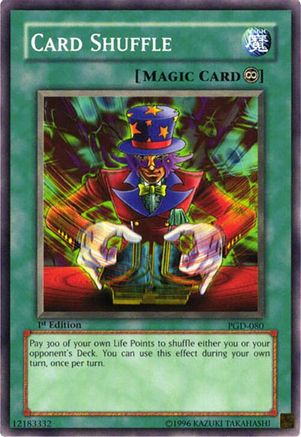 Card Shuffle (PGD-080) - Pharaonic Guardian 1st Edition Pharaonic Guardian Yugioh Single  Squirtle Squad Card Shop.