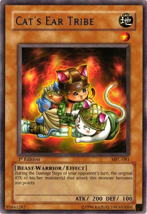 Cat's Ear Tribe (MFC-081) - Magician's Force Unlimited Magician's Force Yugioh Single  Squirtle Squad Card Shop.
