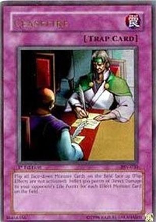 Ceasefire (PSV-030) - Pharaoh's Servant 1st Edition Pharaoh's Servant Yugioh Single  Squirtle Squad Card Shop.