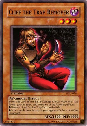 Cliff the Trap Remover (MFC-078) - Magician's Force Unlimited Magician's Force Yugioh Single  Squirtle Squad Card Shop.
