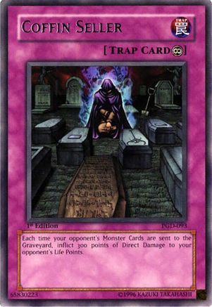 Coffin Seller (PGD-093) - Pharaonic Guardian 1st Edition Pharaonic Guardian Yugioh Single  Squirtle Squad Card Shop.