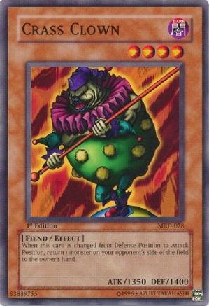 Crass Clown (MRD-078) - Metal Raiders Unlimited Metal Raiders Yugioh Single  Squirtle Squad Card Shop.