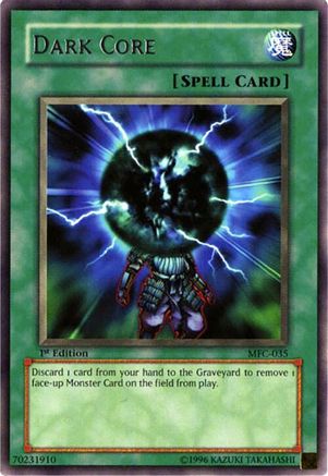 Dark Core (MFC-035) - Magician's Force Unlimited Magician's Force Yugioh Single  Squirtle Squad Card Shop.