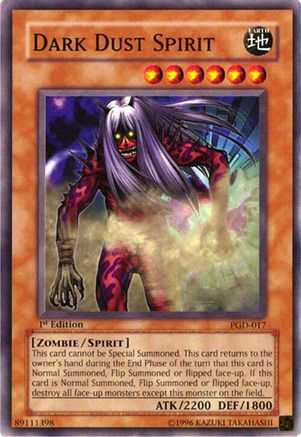 Dark Dust Spirit (PGD-017) - Pharaonic Guardian 1st Edition Pharaonic Guardian Yugioh Single  Squirtle Squad Card Shop.