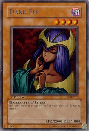 Dark Elf (MRD-113) - Metal Raiders Unlimited Metal Raiders Yugioh Single  Squirtle Squad Card Shop.