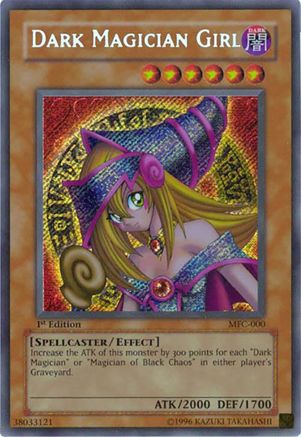Dark Magician Girl (MFC-000) - Magician's Force Unlimited Magician's Force Yugioh Single  Squirtle Squad Card Shop.