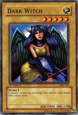 Dark Witch (MRL-019) - Magic Ruler Unlimited Magic Ruler Yugioh Single  Squirtle Squad Card Shop.