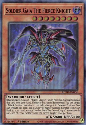 Soldier Gaia The Fierce Knight (ROTD-EN004) - Rise of the Duelist 1st Edition Rise of the Duelist Yugioh Single  Squirtle Squad Card Shop.