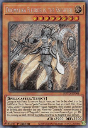 Dogmatika Fleurdelis, the Knighted (ROTD-EN008) - Rise of the Duelist 1st Edition Rise of the Duelist Yugioh Single  Squirtle Squad Card Shop.