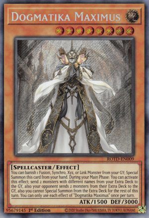 Dogmatika Maximus (ROTD-EN009) - Rise of the Duelist 1st Edition Rise of the Duelist Yugioh Single  Squirtle Squad Card Shop.