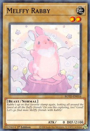 Melffy Rabby (ROTD-EN016) - Rise of the Duelist 1st Edition Rise of the Duelist Yugioh Single  Squirtle Squad Card Shop.