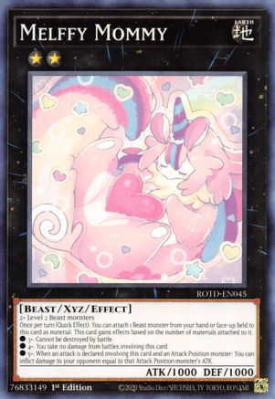 Melffy Mommy (ROTD-EN045) - Rise of the Duelist 1st Edition Rise of the Duelist Yugioh Single  Squirtle Squad Card Shop.