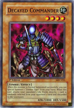 Decayed Commander (MFC-010) - Magician's Force 1st Edition Magician's Force Yugioh Single  Squirtle Squad Card Shop.