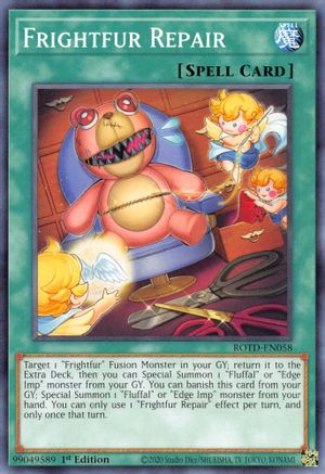 Frightfur Repair (ROTD-EN058) - Rise of the Duelist 1st Edition Rise of the Duelist Yugioh Single  Squirtle Squad Card Shop.