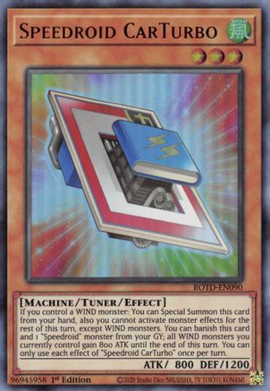 Speedroid CarTurbo (ROTD-EN090) - Rise of the Duelist 1st Edition Rise of the Duelist Yugioh Single  Squirtle Squad Card Shop.