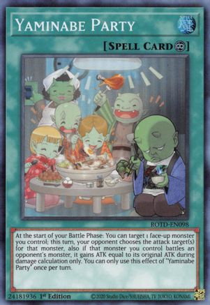 Yaminabe Party (ROTD-EN098) - Rise of the Duelist 1st Edition Rise of the Duelist Yugioh Single  Squirtle Squad Card Shop.