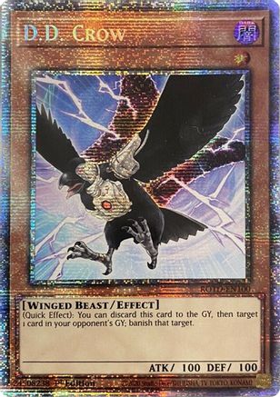 D.D. Crow (Starlight Rare) (ROTD-EN100) - Rise of the Duelist 1st Edition Rise of the Duelist Yugioh Single  Squirtle Squad Card Shop.